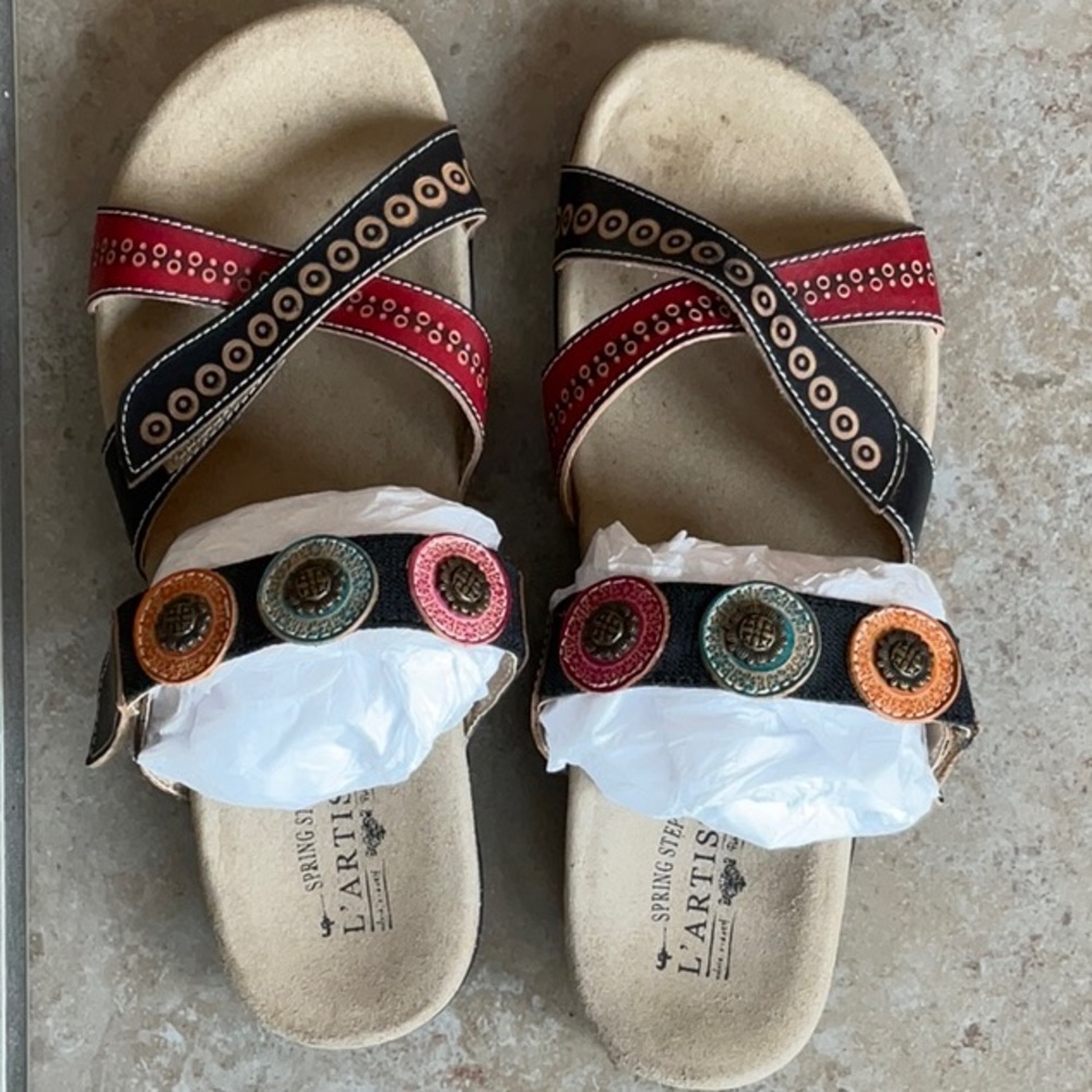 L’Artiste by Spring Step ‘Glendora B’ sandals, size Eu 40.